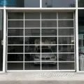 Porta del garage sezionale in vetro smerigliato in alluminio